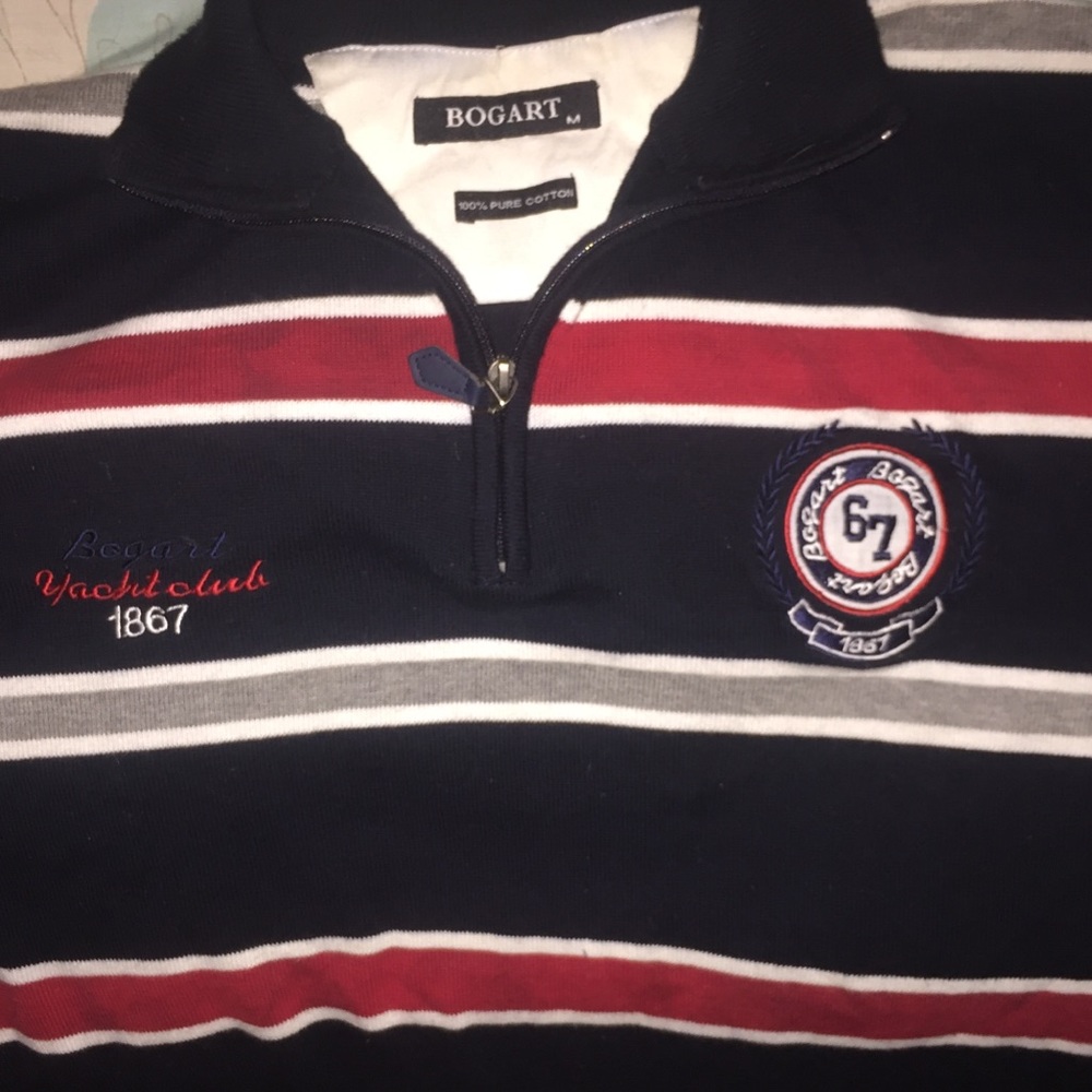 Bogarts zip neck sweater